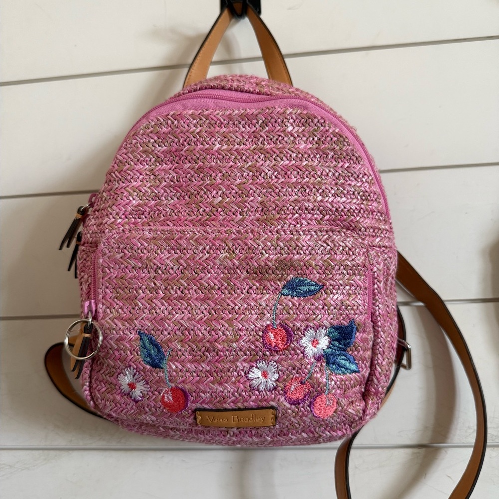Vera Bradley Pink Floral Mini Backpack